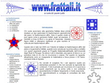 Tablet Screenshot of frattali.it